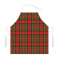Pixel Stewart Scottish Tartan Print Adjustable Apron