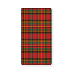 Pixel Stewart Scottish Tartan Print Baby Crib Sheet