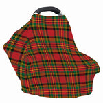 Pixel Stewart Scottish Tartan Print Baby Seat Cover