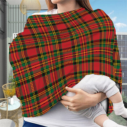 Pixel Stewart Scottish Tartan Print Baby Seat Cover