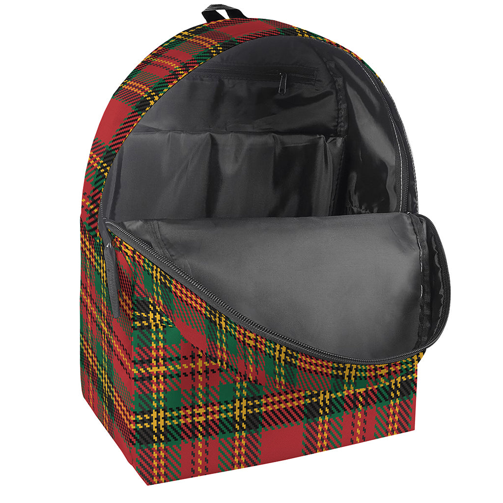Pixel Stewart Scottish Tartan Print Backpack