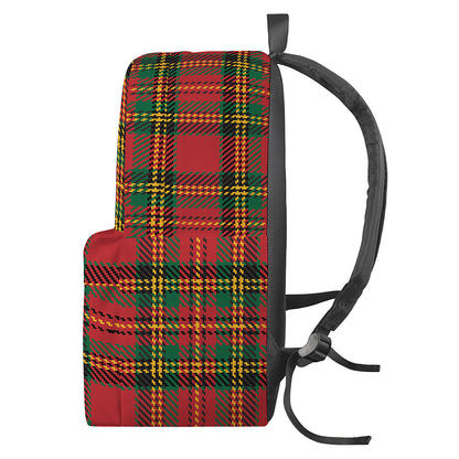 Pixel Stewart Scottish Tartan Print Backpack