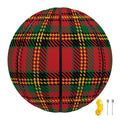 Pixel Stewart Scottish Tartan Print Basketball