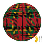 Pixel Stewart Scottish Tartan Print Basketball