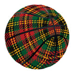 Pixel Stewart Scottish Tartan Print Basketball