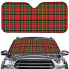 Pixel Stewart Scottish Tartan Print Car Windshield Sun Shade