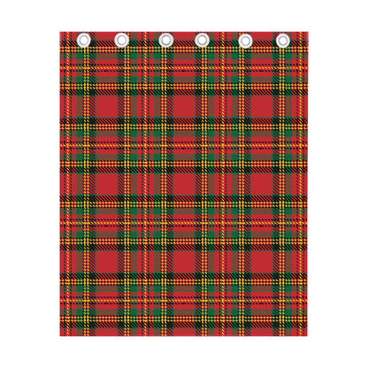 Pixel Stewart Scottish Tartan Print Curtain