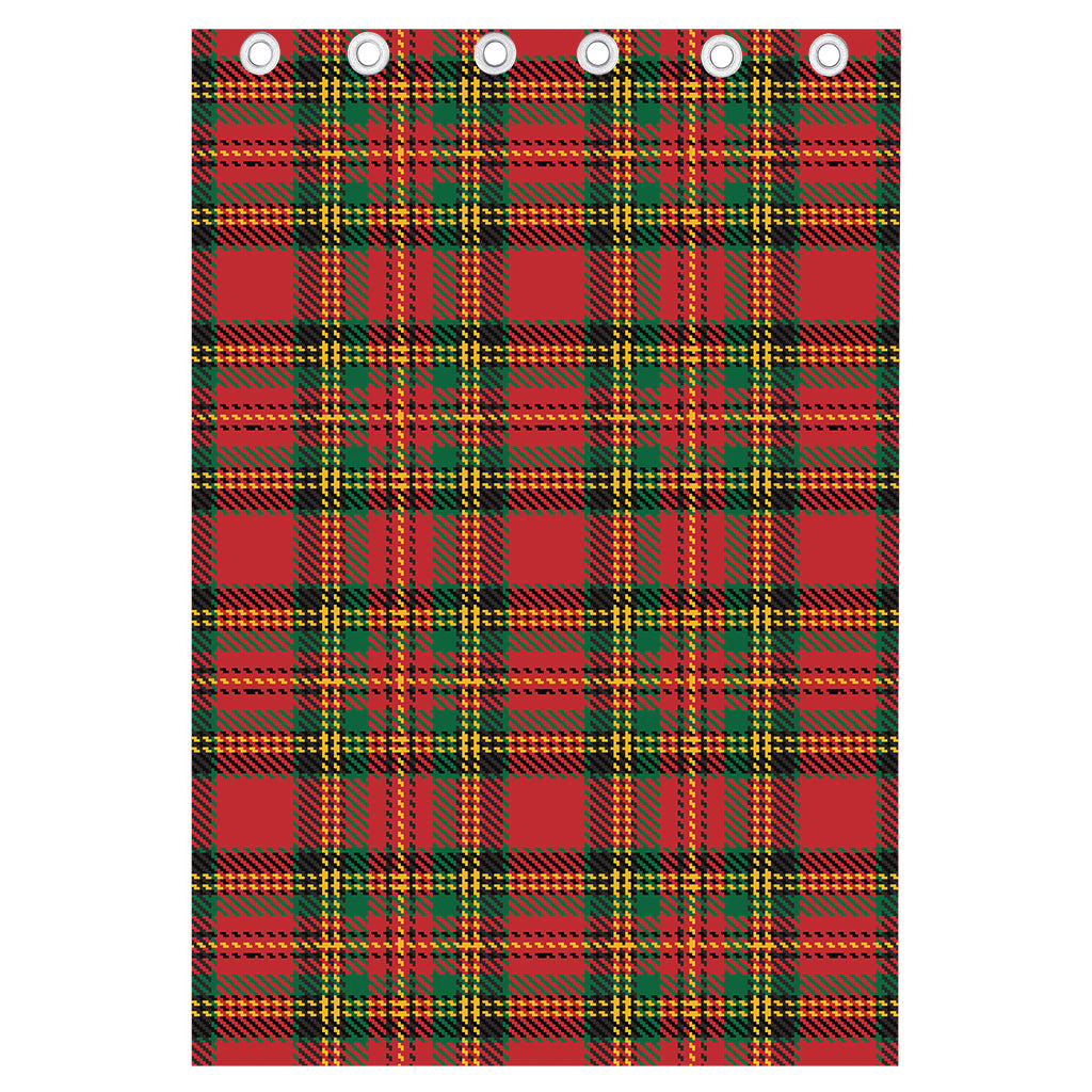 Pixel Stewart Scottish Tartan Print Curtain