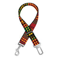 Pixel Stewart Scottish Tartan Print Dog Seat Belt
