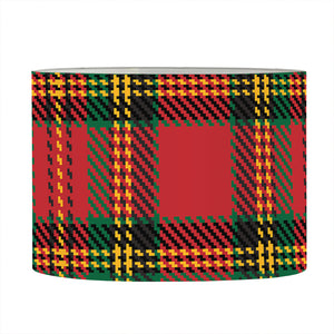 Pixel Stewart Scottish Tartan Print Drum Lamp Shade