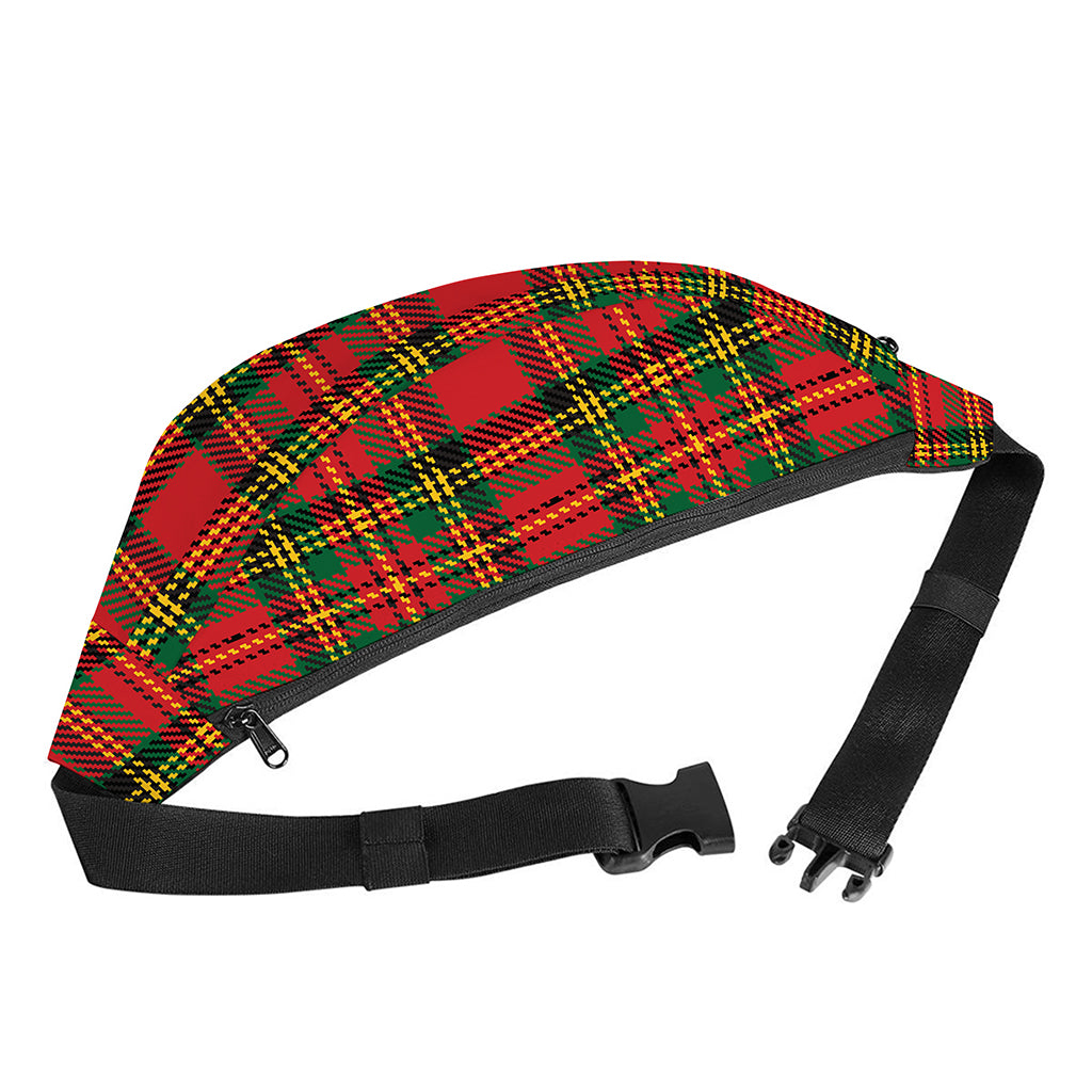 Pixel Stewart Scottish Tartan Print Fanny Pack