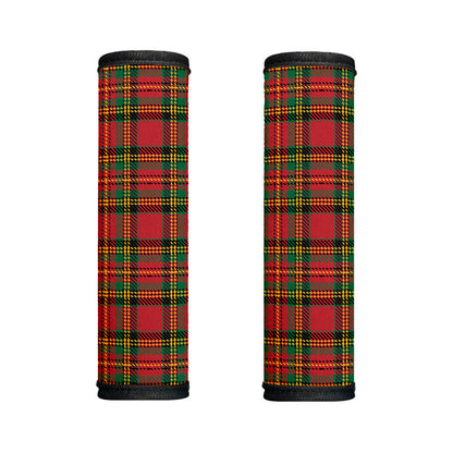 Pixel Stewart Scottish Tartan Print Handle Covers