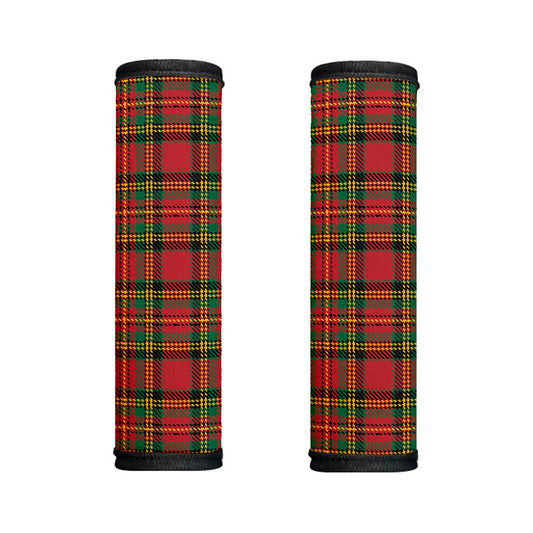 Pixel Stewart Scottish Tartan Print Handle Covers