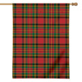 Pixel Stewart Scottish Tartan Print House Flag