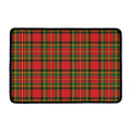 Pixel Stewart Scottish Tartan Print Kitchen Mat