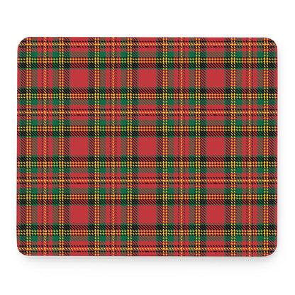 Pixel Stewart Scottish Tartan Print Mouse Pad