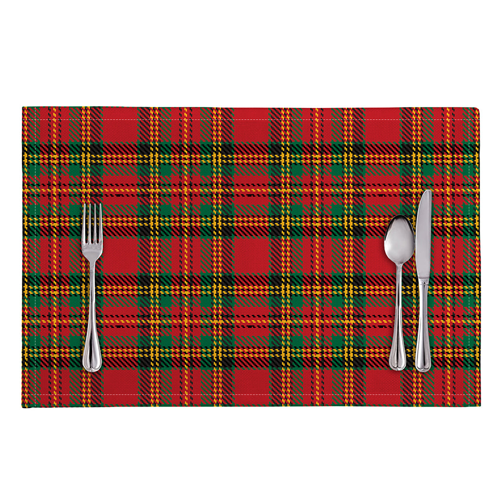 Pixel Stewart Scottish Tartan Print Placemat
