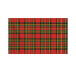 Pixel Stewart Scottish Tartan Print Polyester Flag