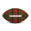 Pixel Stewart Scottish Tartan Print Rugby Ball