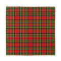 Pixel Stewart Scottish Tartan Print Silk Bandana