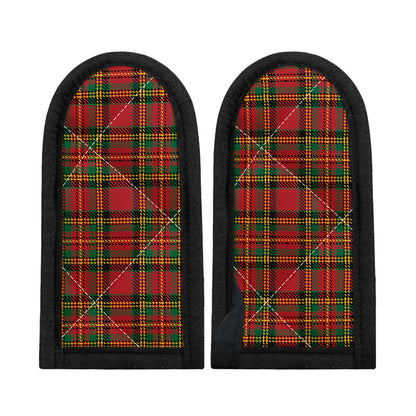Pixel Stewart Scottish Tartan Print Skillet Handle Cover