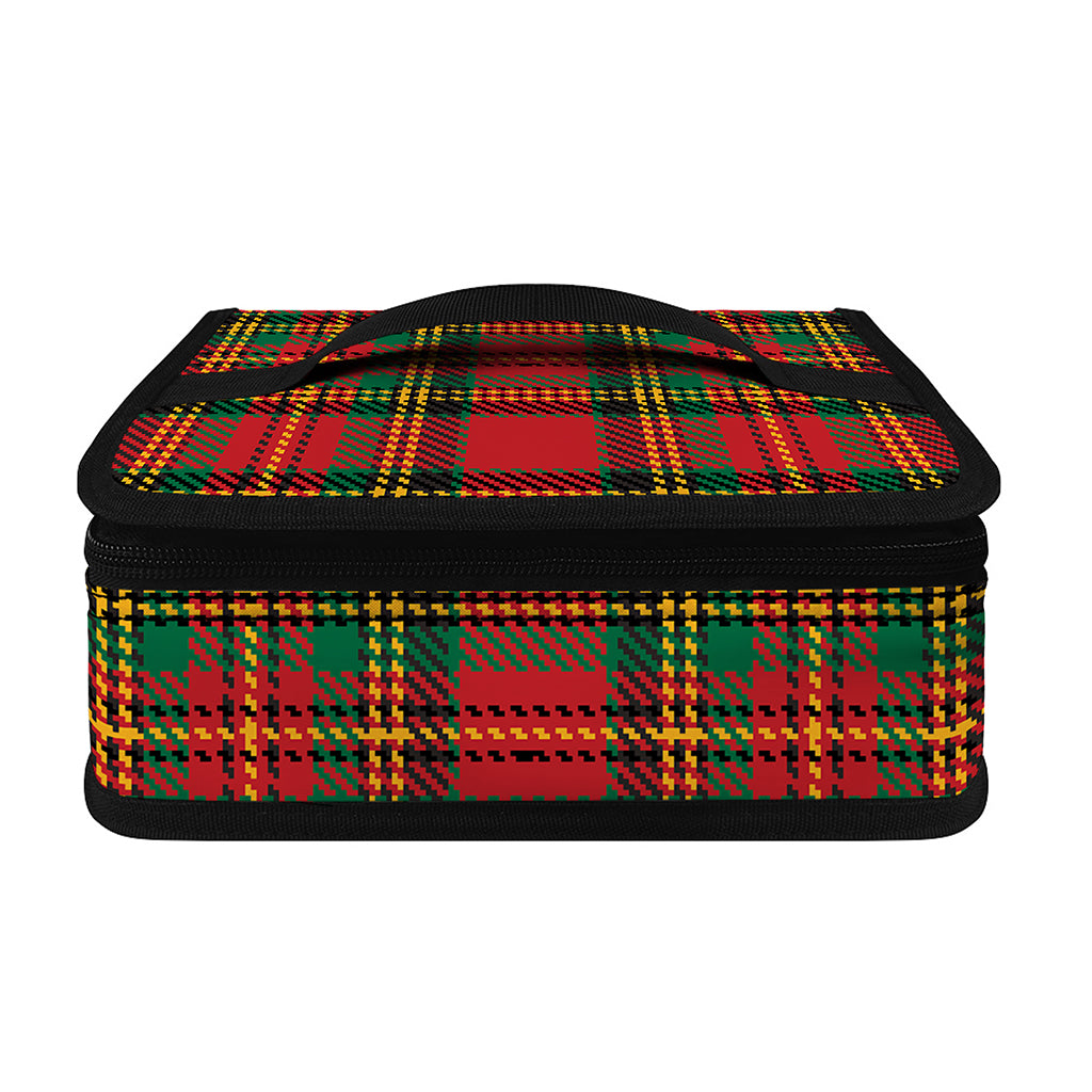Pixel Stewart Scottish Tartan Print Small Lunch Bag