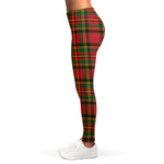 Pixel Stewart Scottish Tartan Print Women's Leggings