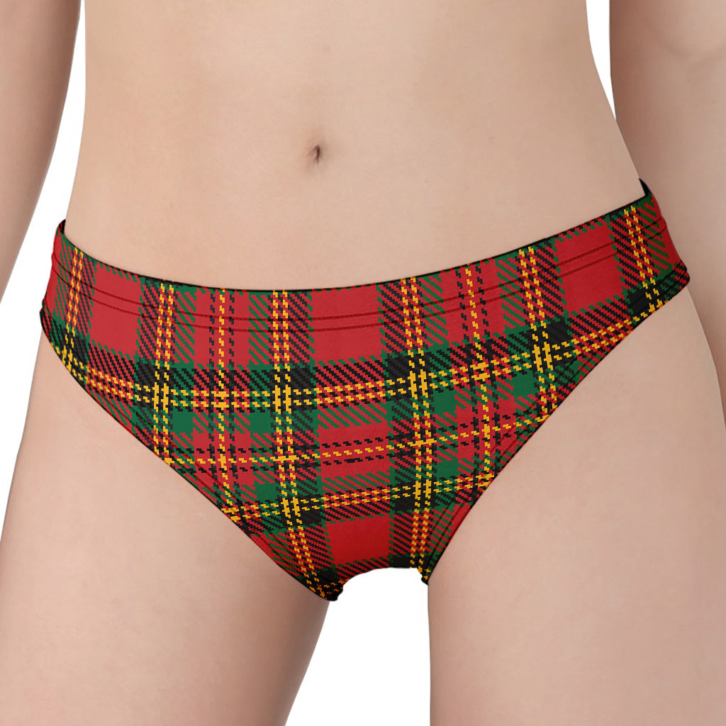 Pixel Stewart Scottish Tartan Print Women's Panties