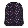 Pixel UFO Aliens Pattern Print Casual Backpack