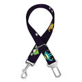 Pixel UFO Aliens Pattern Print Dog Seat Belt