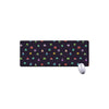 Pixel UFO Aliens Pattern Print Extended Mouse Pad