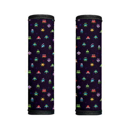 Pixel UFO Aliens Pattern Print Handle Covers
