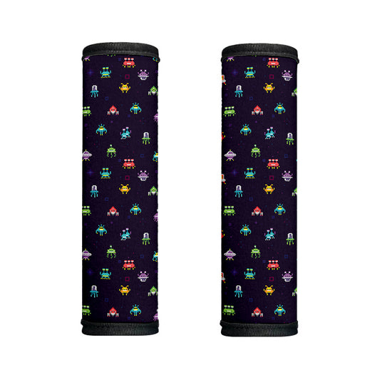 Pixel UFO Aliens Pattern Print Handle Covers