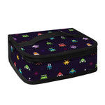 Pixel UFO Aliens Pattern Print Small Lunch Bag