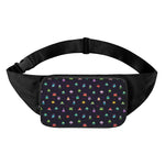 Pixel UFO Aliens Pattern Print Waist Bag