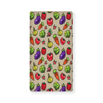 Pixel Vegetables Pattern Print Baby Crib Sheet