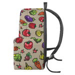Pixel Vegetables Pattern Print Backpack