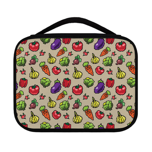 Pixel Vegetables Pattern Print Classic Bible Case