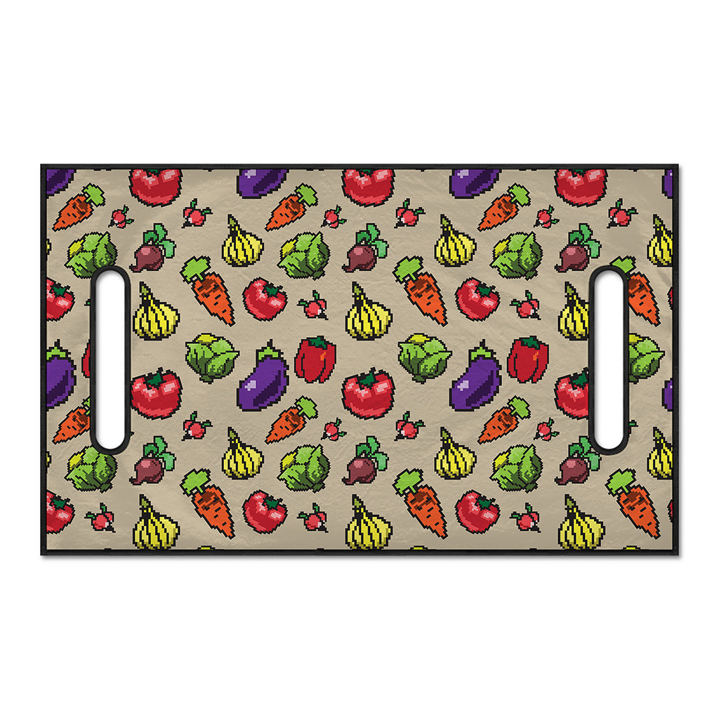 Pixel Vegetables Pattern Print Golf Cart Seat Cover