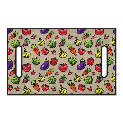 Pixel Vegetables Pattern Print Golf Cart Seat Cover