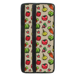 Pixel Vegetables Pattern Print Refrigerator Handle Covers
