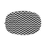Pixel Zigzag Pattern Print Car Side Mirror Covers