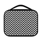 Pixel Zigzag Pattern Print Classic Bible Case