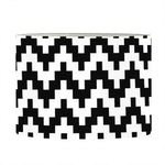 Pixel Zigzag Pattern Print Drum Lamp Shade