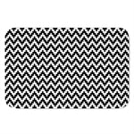 Pixel Zigzag Pattern Print Indoor Door Mat