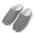 Pixel Zigzag Pattern Print Mesh Casual Shoes