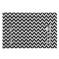 Pixel Zigzag Pattern Print Placemat