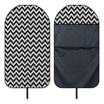 Pixel Zigzag Pattern Print Waterproof Car Seat Cover
