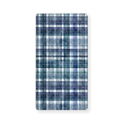 Plaid Denim Jeans Pattern Print Baby Crib Sheet