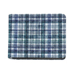 Plaid Denim Jeans Pattern Print Bifold Wallet
